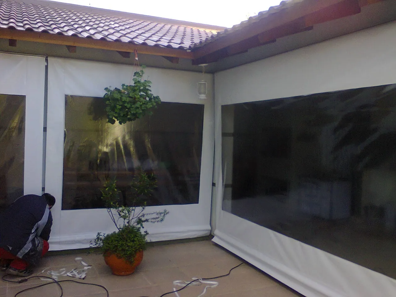 Toldo Retrátil Cortina